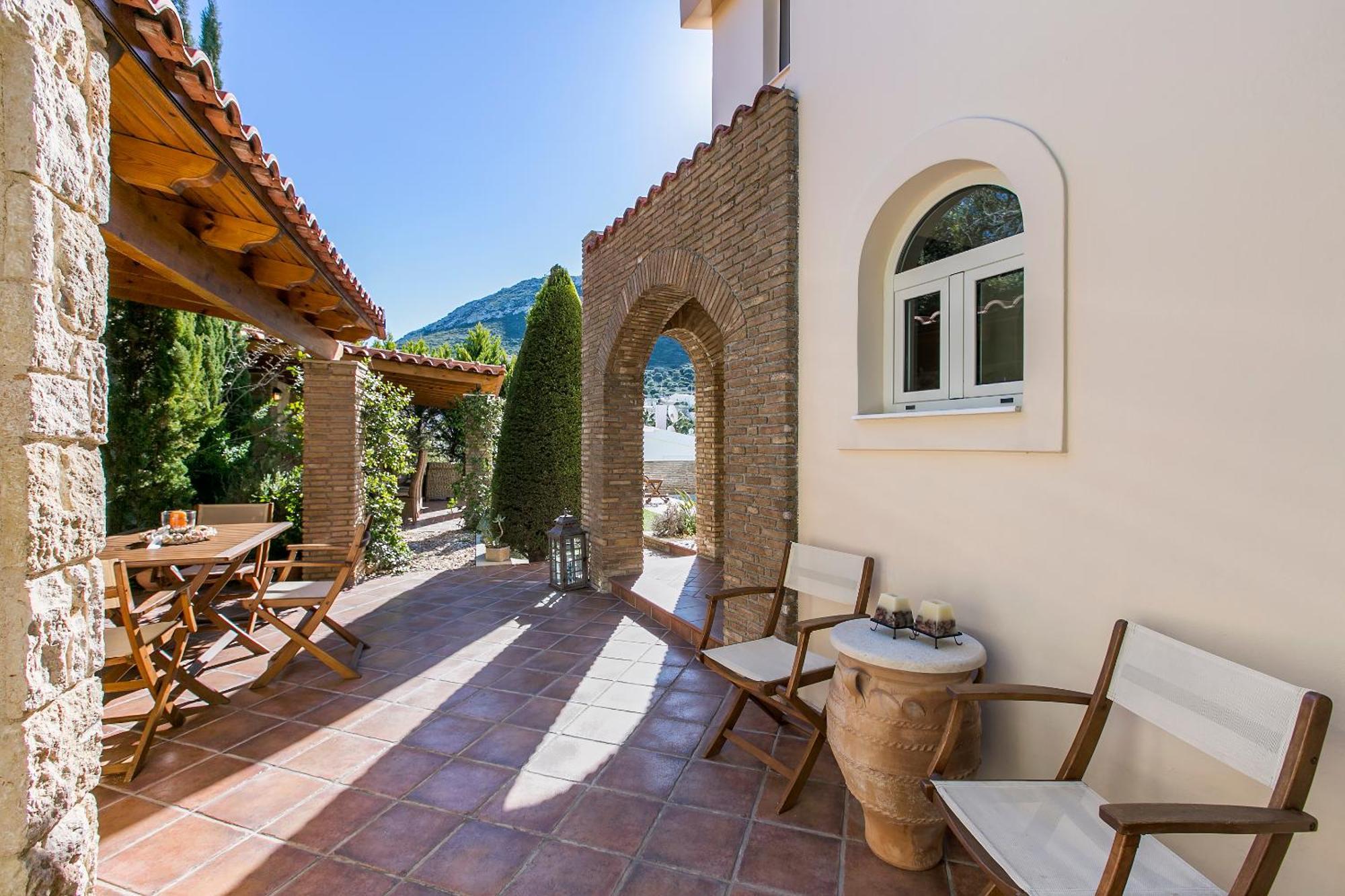 Villa Melia Sounion Exterior foto