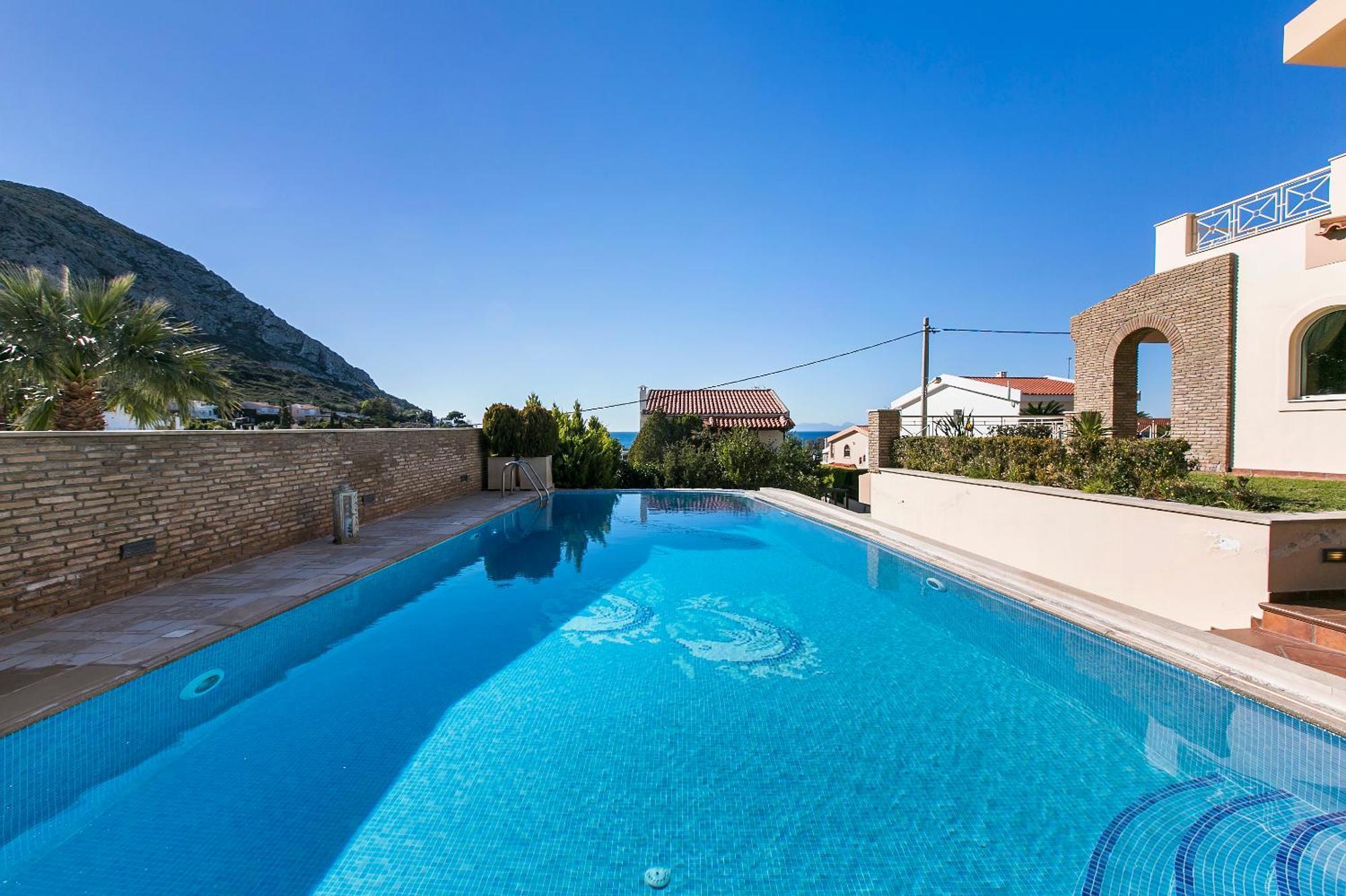 Villa Melia Sounion Exterior foto